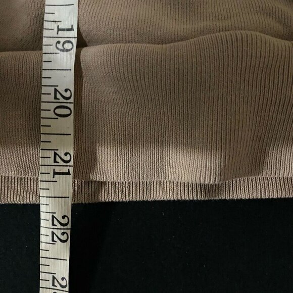 Everlane Sweatshirt Womens XL Beige Organic Cotton 1/4 Quarter Zip Sweater - Picture 5 of 5